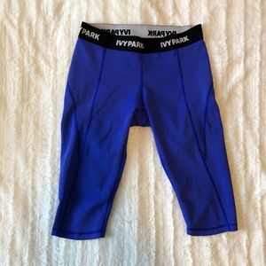 Ivy Park Blue Biker Shorts Sz L